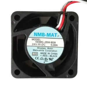 NMB-MAT 1608KL-05W-B39 24V cooling fan for Fanuc servo amplifier and CNC machine